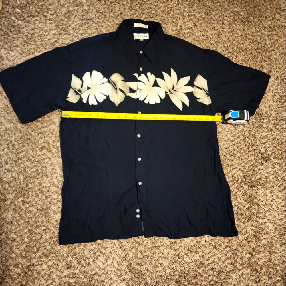 Campia Flower Print SS button down
